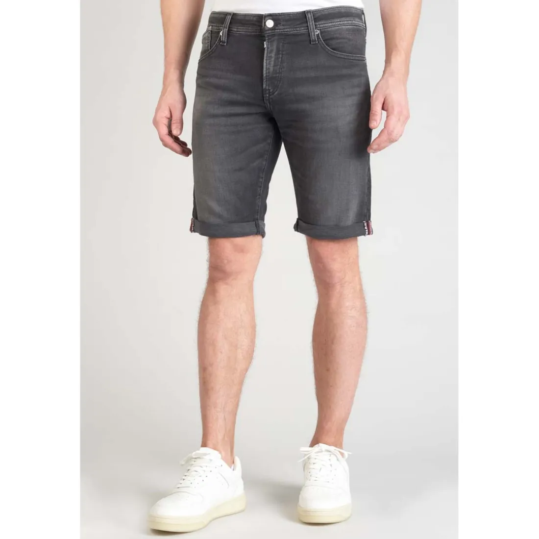 Bermuda short en jeans JOGG noir Jose