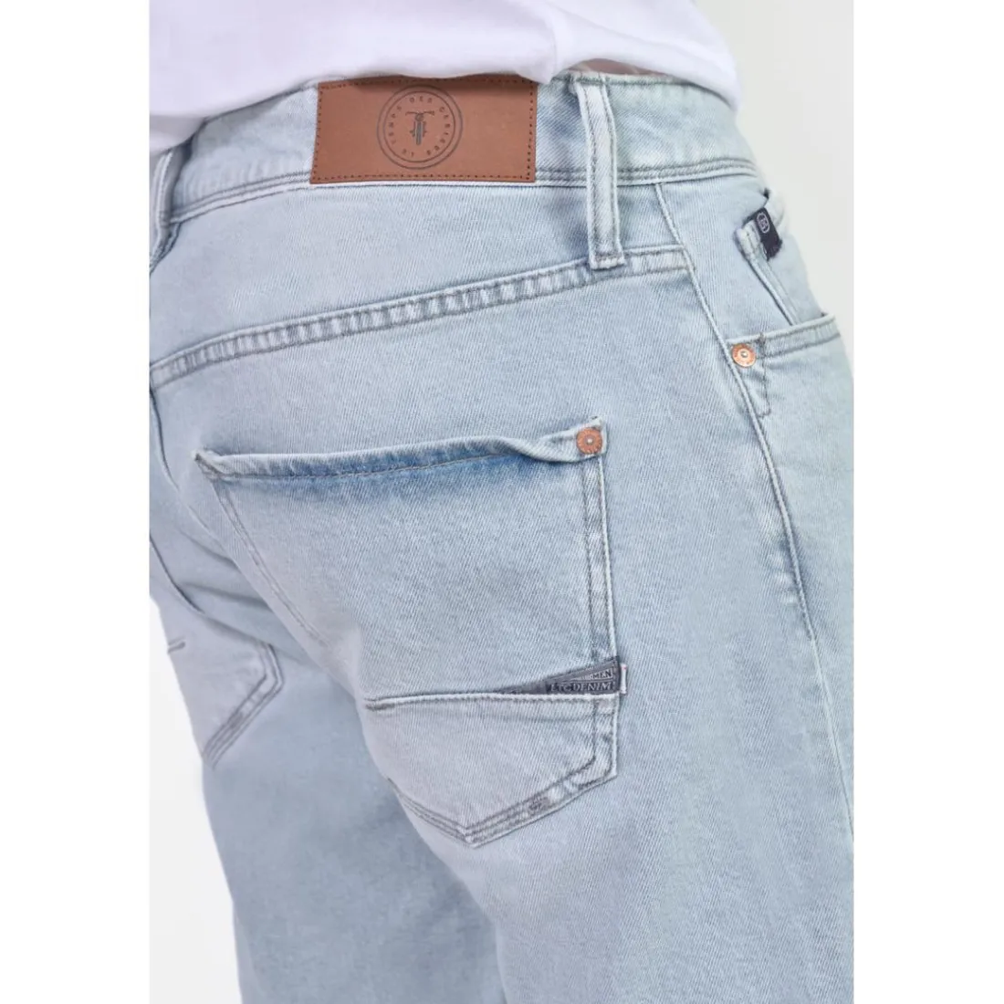 Bermuda short en jeans LANDRES bleu Ole