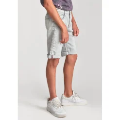 Bermuda short garçon, en jeans JOGG gris Cleo