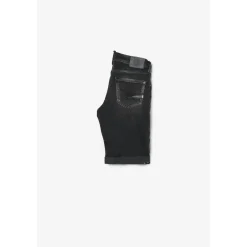Bermuda short garçon, en jeans JOGG noir