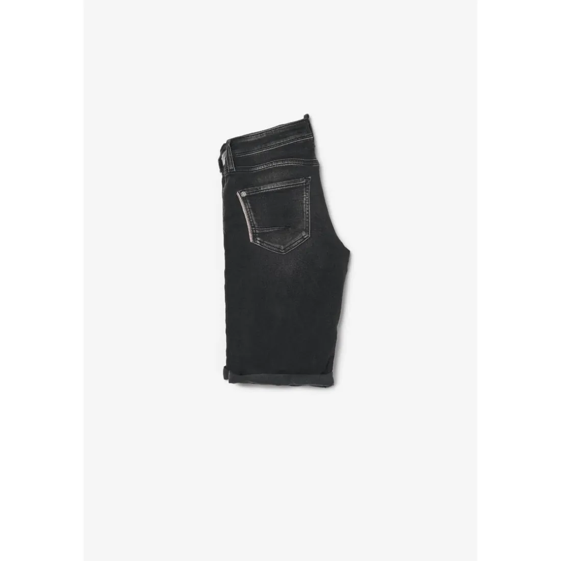 Bermuda short garçon, en jeans JOGG noir