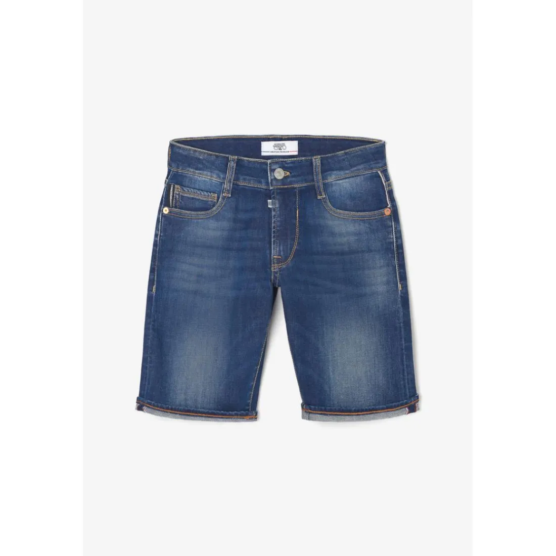 Bermuda short garçon, en jeans MIKE bleu Zane
