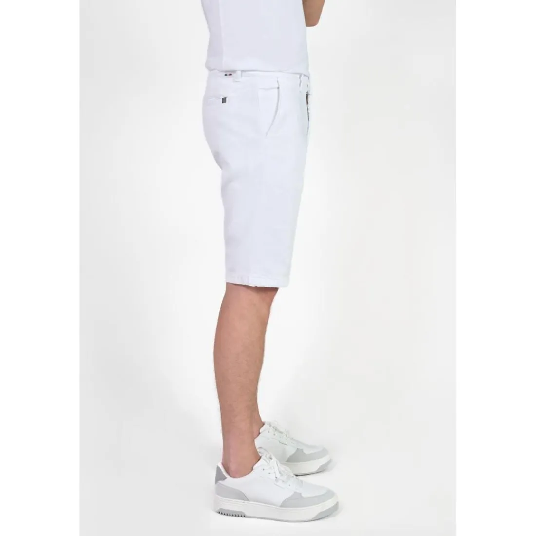 Bermuda short JOGG blanc Xeno