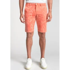 Bermuda short JOGG rose saumon Remy en coton