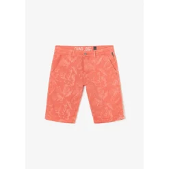 Bermuda short JOGG rose saumon Remy en coton