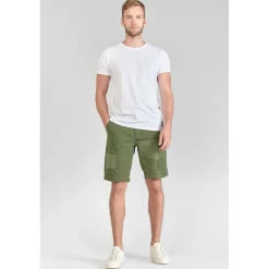 Bermuda short LUBERON vert en coton