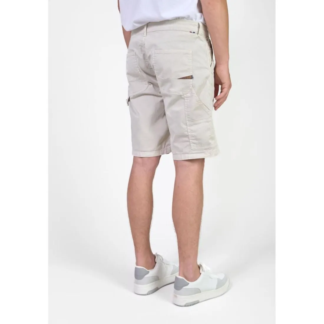 Bermuda short NOX beige Jace en coton
