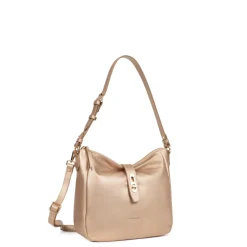 Besace ANDREA Doré en cuir Wren