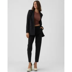 Blazer classique Oversize Fit Col à revers Longueur regular noir