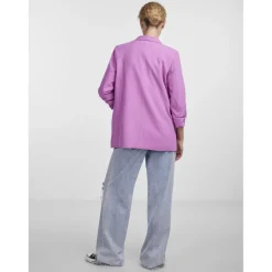 Blazer classique regular fit col à revers Violet Cleo