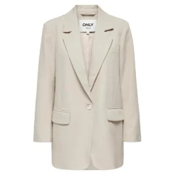 Blazer classique Revers à encoche beige