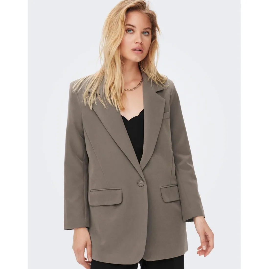 Blazer classique taupe