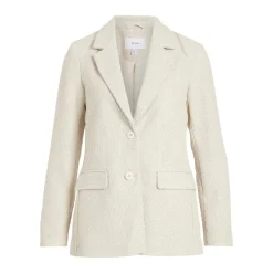 Blazer col à revers gris