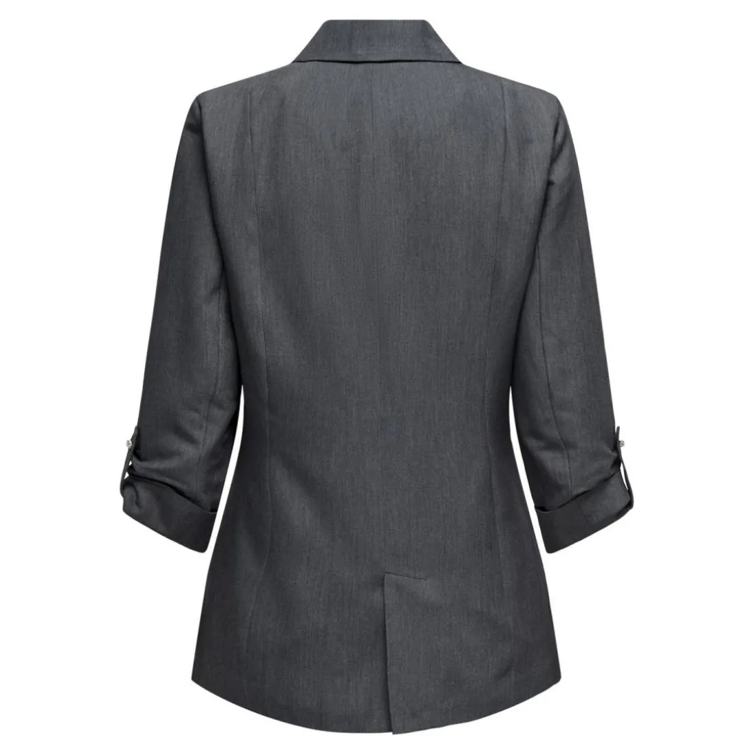 Blazer regular fit col à revers gris moyen Pey