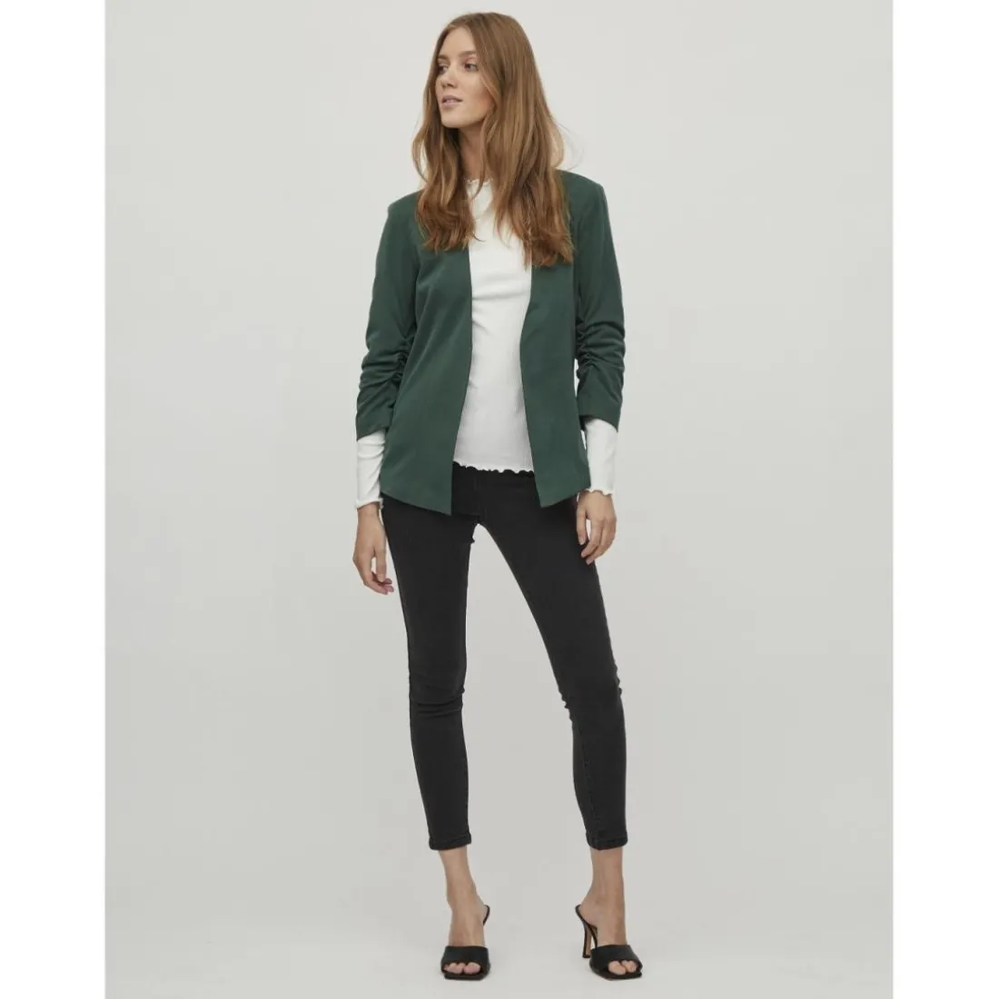 Blazer regular fit col italien vert Aria