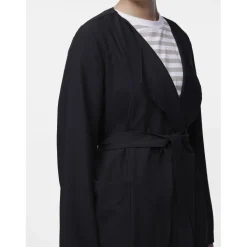 Blazer regular fit col italien noir Yael
