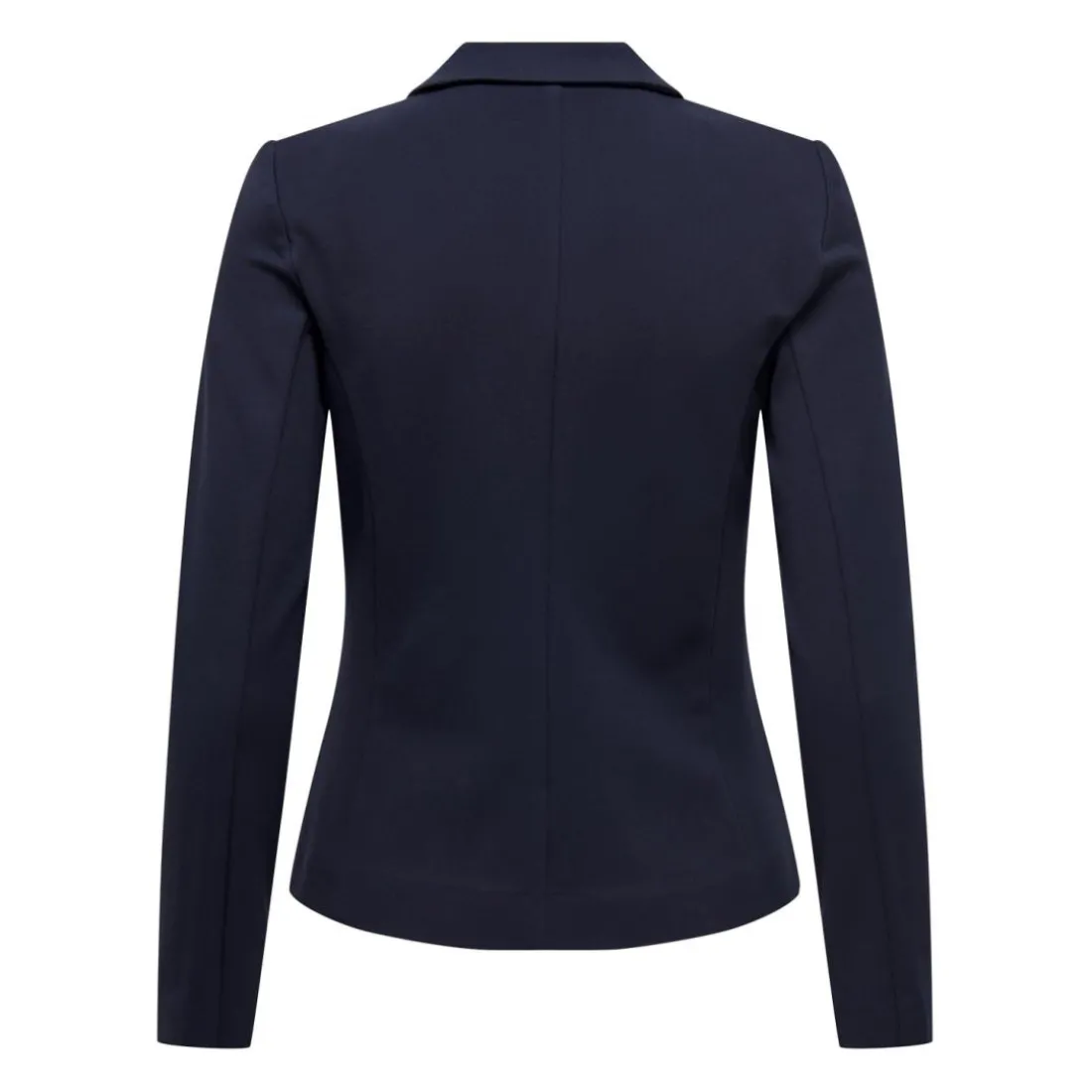 Blazer regular fit fermeture par bouton revers en pointe bleu foncé Elise