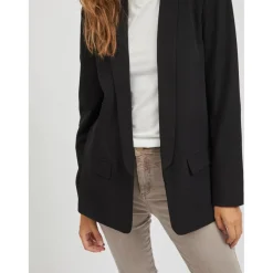 Blazer regular fit noir Louise