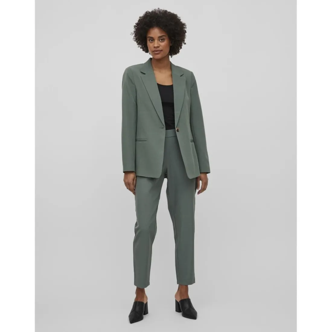 Blazer regular fit vert foncé Sue