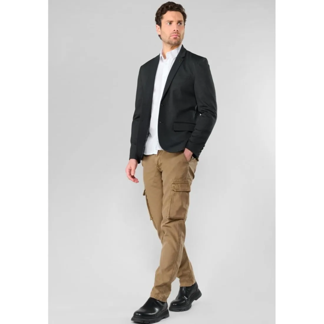 Blazer SAREL gris Micah en viscose