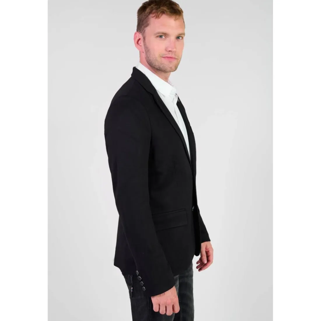 Blazer SAREL noir Cole en viscose