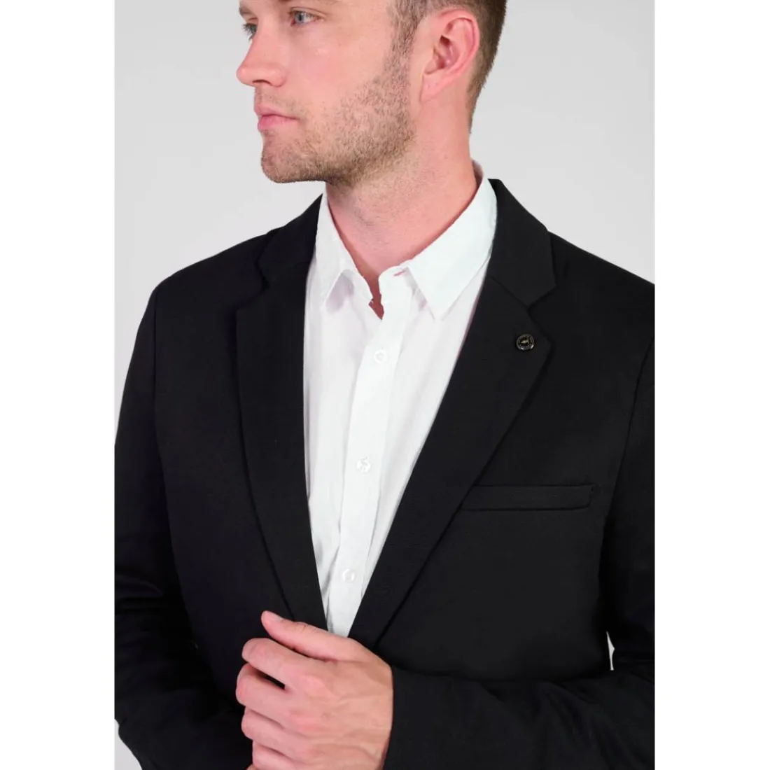 Blazer SAREL noir Cole en viscose