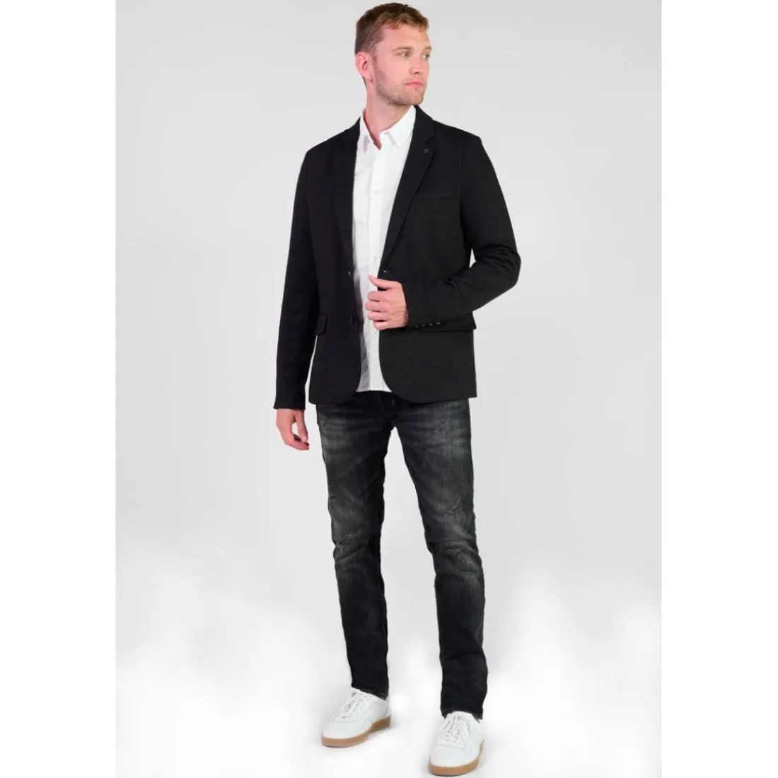 Blazer SAREL noir Cole en viscose