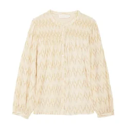 Blouse BAUDE dore en coton