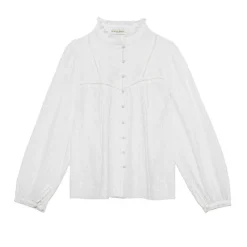 Blouse BLUM blanc en coton
