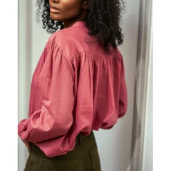 Blouse BOLIA fraise des bois rouge en coton