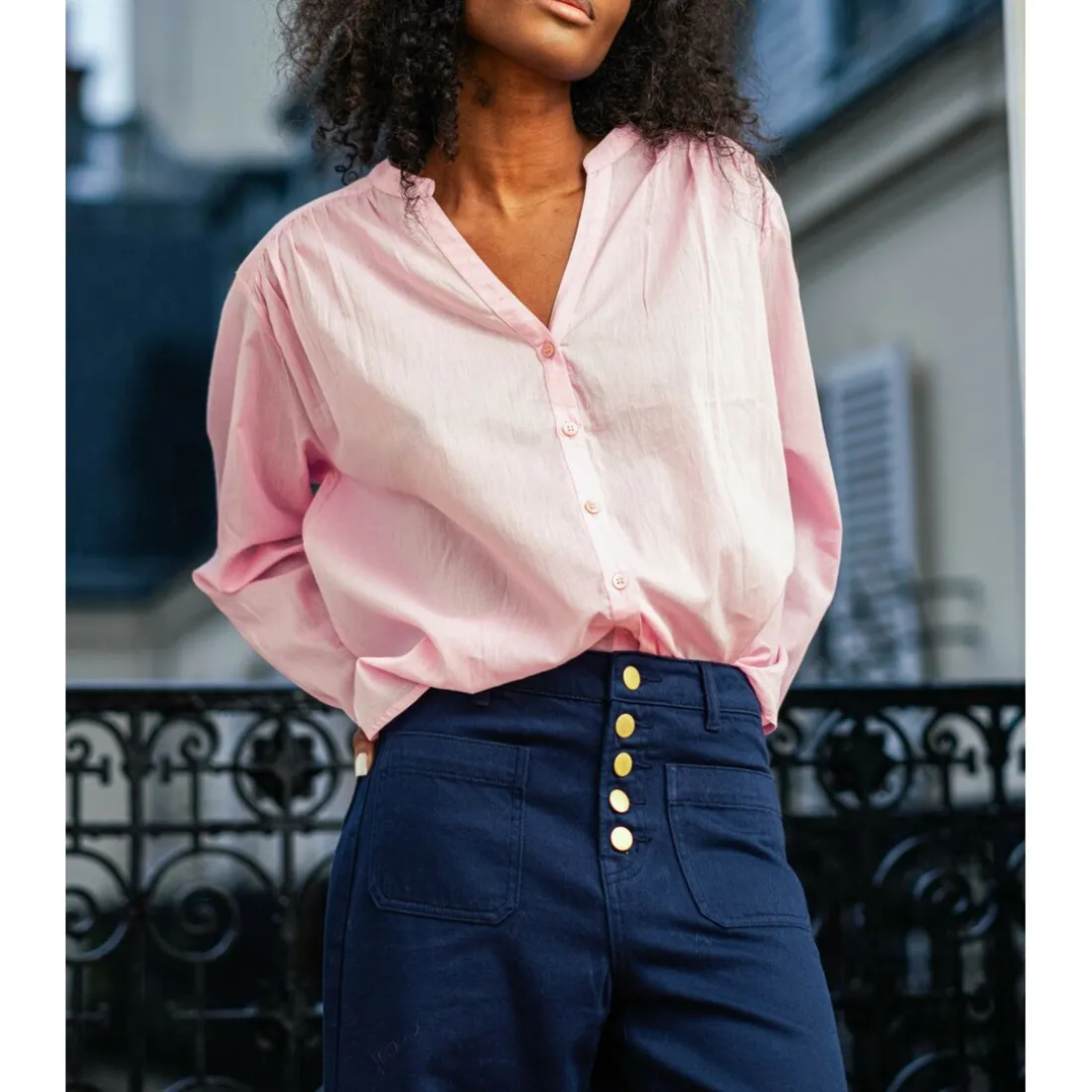 Blouse BOLIA rose baby en coton