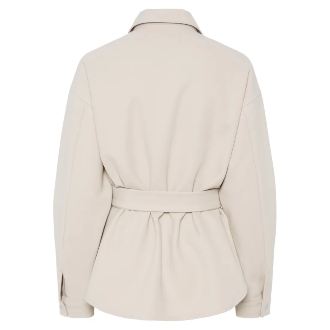 Blouse ceinturée manches longues Vega gris Vera
