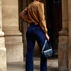 Blouse en coton BLONDIE camel