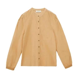 Blouse en coton BLONDIE camel
