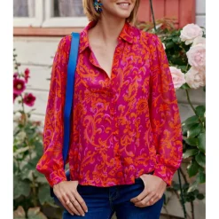 Blouse JOAO - Rose/Orange