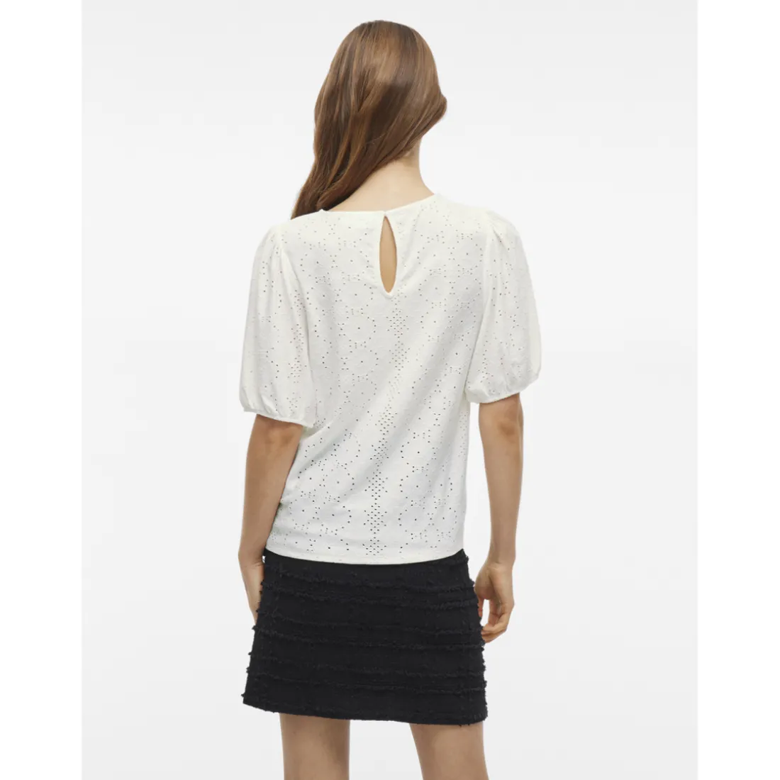 Blouse manches 2/4 Kally blanc Ella