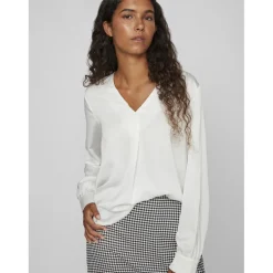 Blouse manches longues blanc Eden