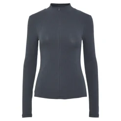 Blouse manches longues en coton Kitte bleu Juno