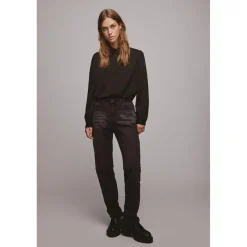 Blouse manches longues noir Nea