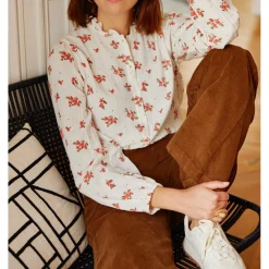 Blouse OLYMPA - Ecru en coton