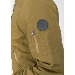 Blouson DINOL vert en coton