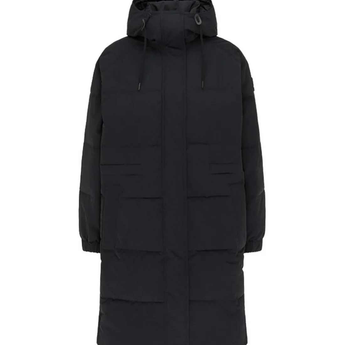 Blouson Femme Long Puffer noir