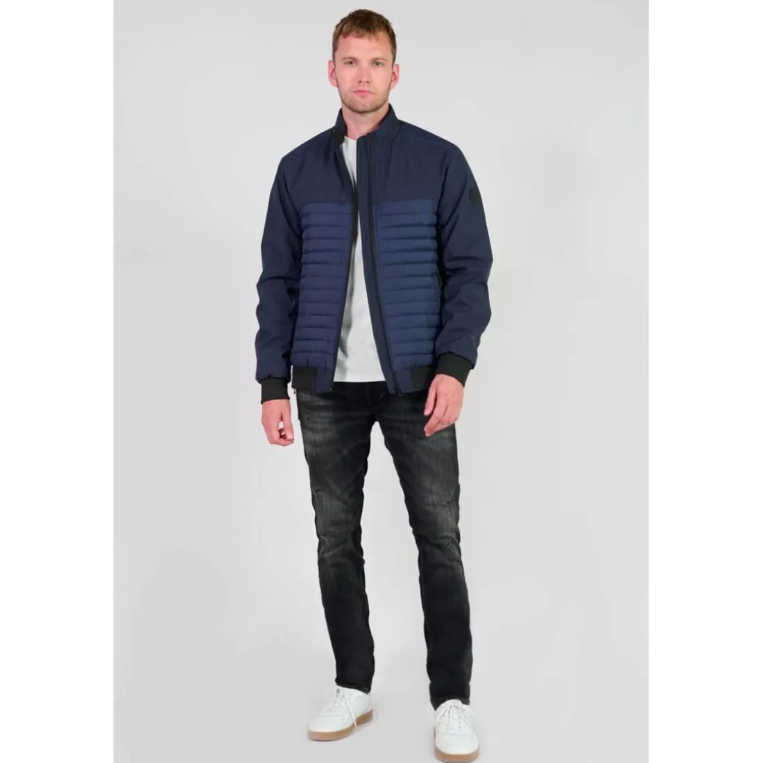 Blouson GARELO bleu Zed