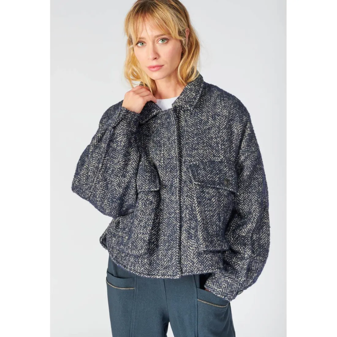 Blouson SARAH bleu