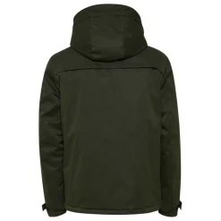 Blouson Vert manches longues à capuche