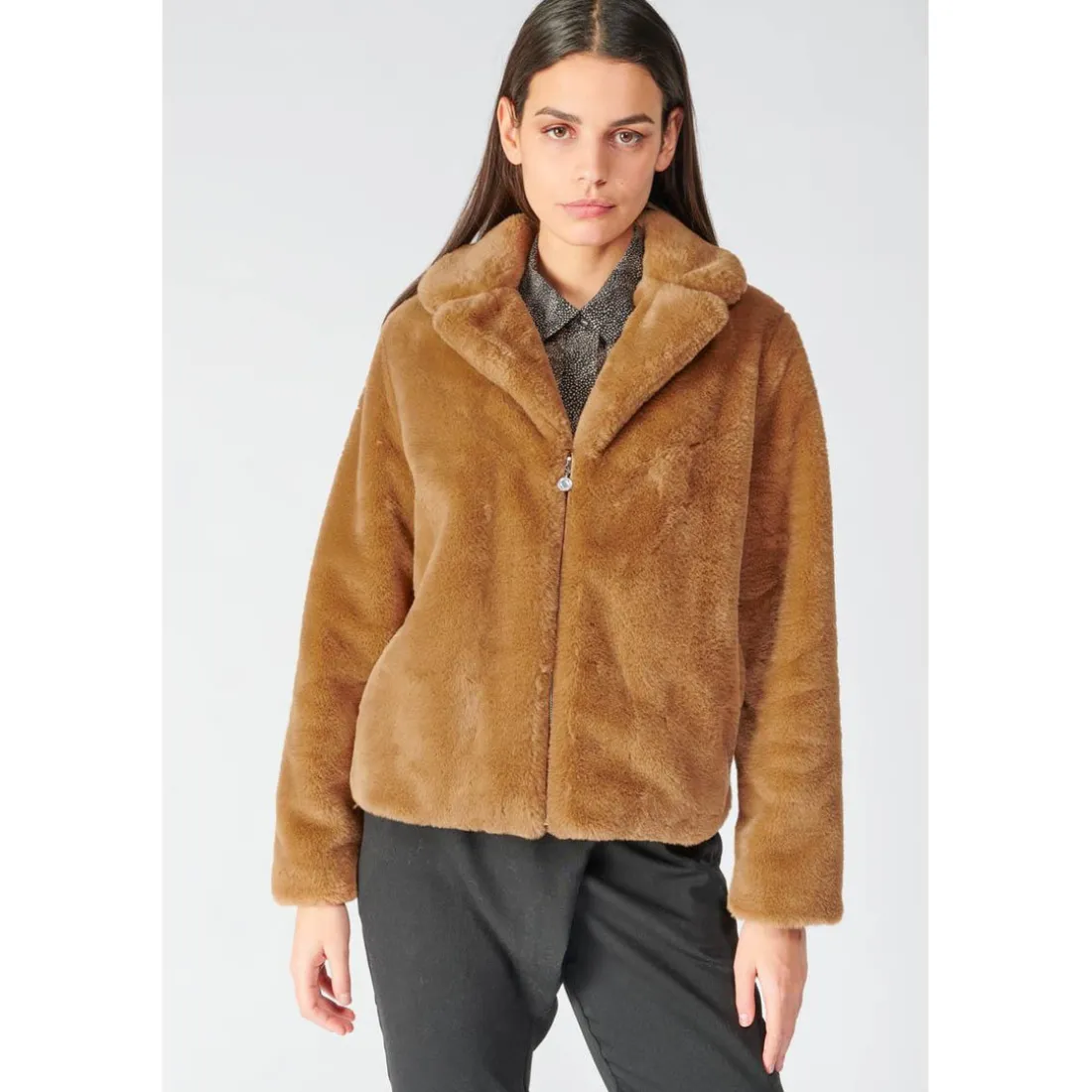 Blouson YAE marron