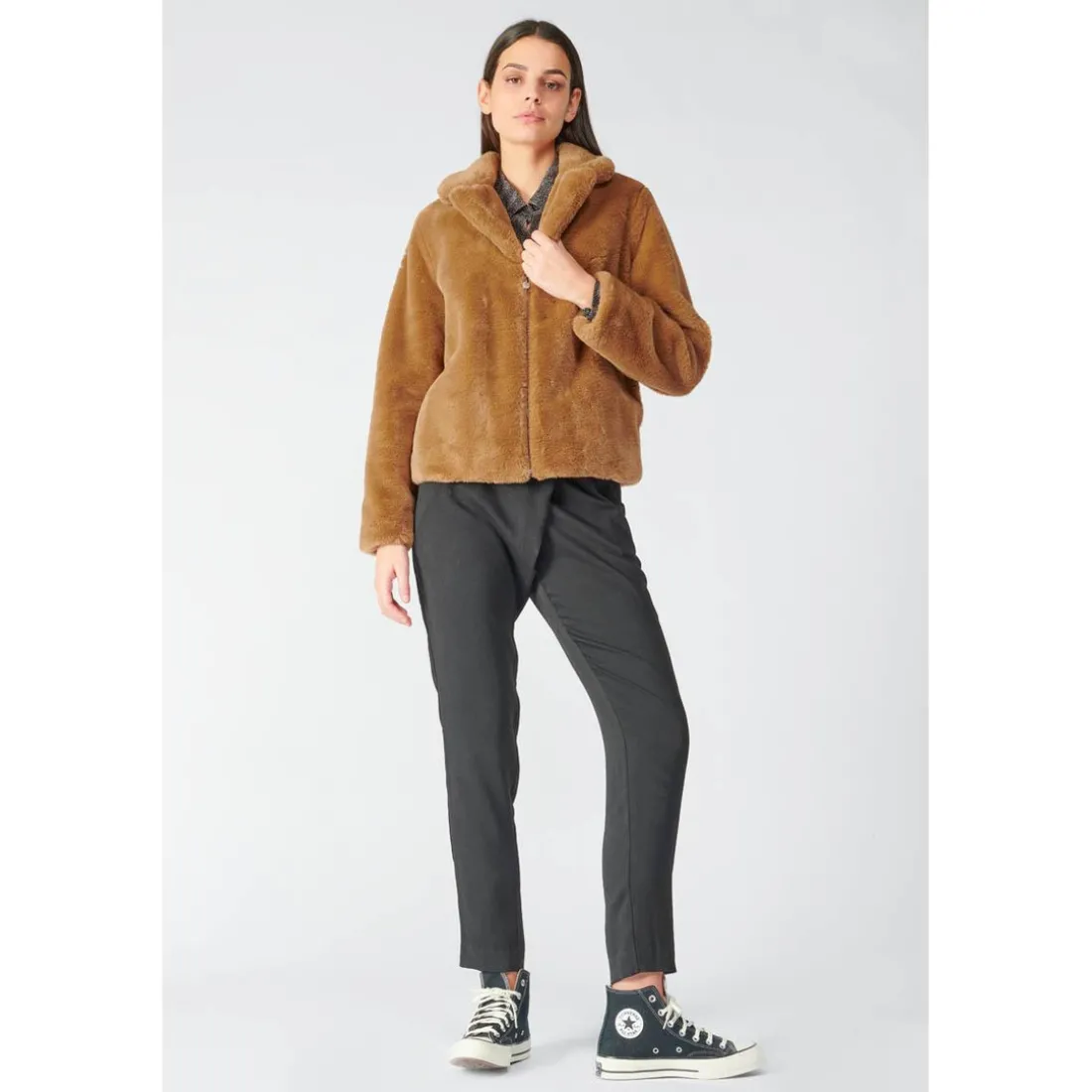Blouson YAE marron