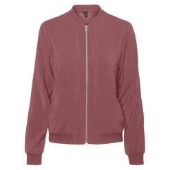 Bombers anti-froid Col rond Manches longues Longueur regular violet