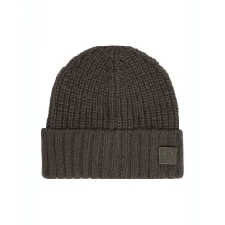 Bonnet homme olive foncé