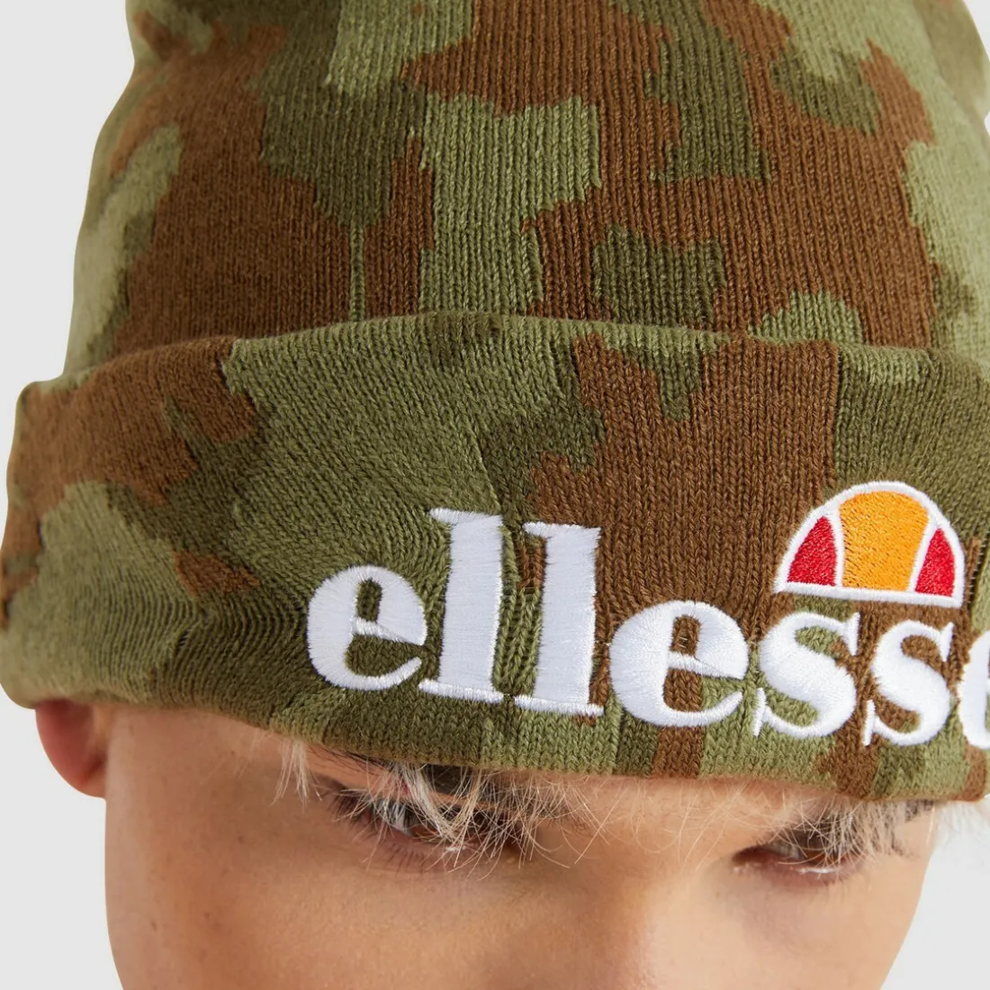 Bonnet Homme Velly Camo Kaki en laine